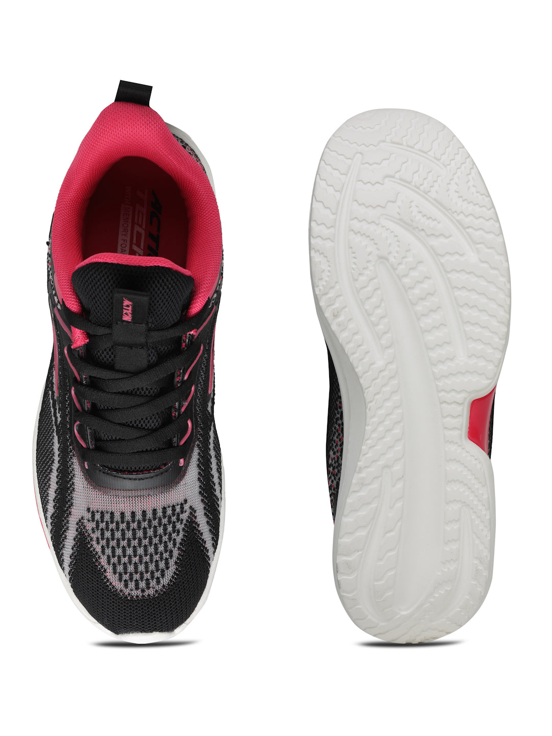 Action Athleo KIA-401 Women's Lace-Up Sports Running Shoes