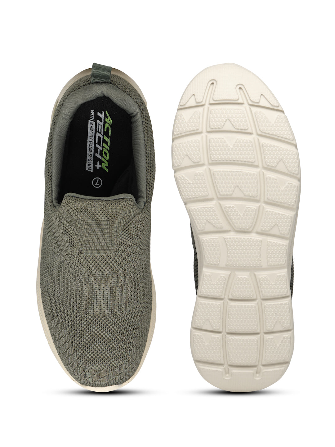 Action Athleo WALKER-157 Breathable Flexible Lightweight Comfortable Slip-On Sports Running Shoes For Men