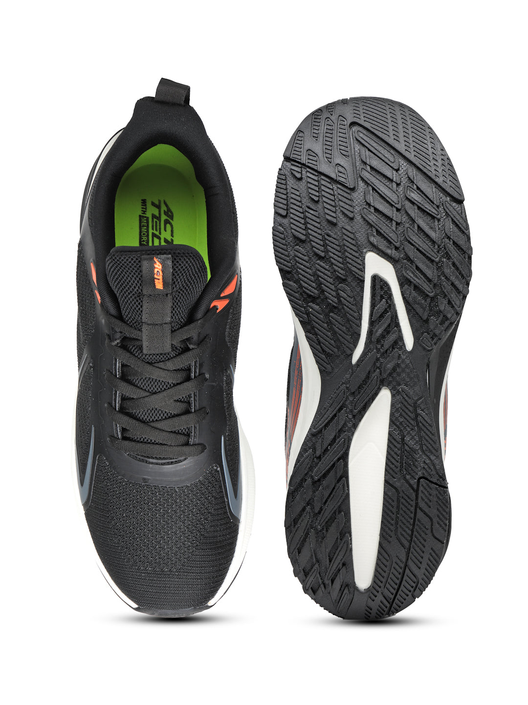 Action Athleo NITRO-1004 Men's Lace-Up Sports Running Shoes