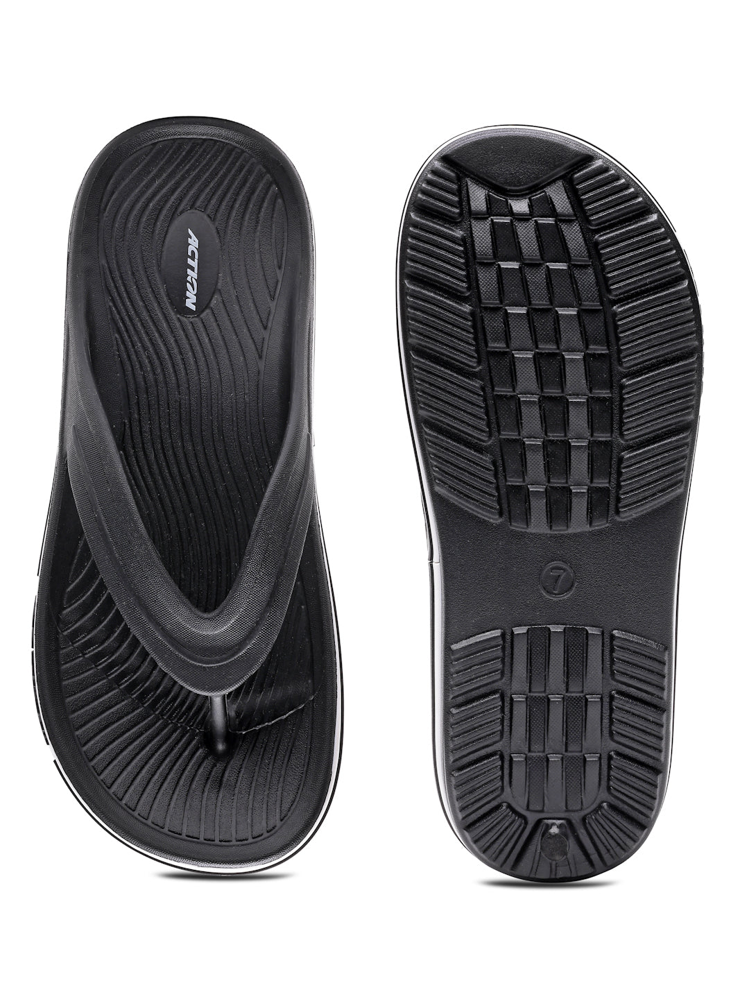 Action COOL-1002 Men's Slip-On Casual Flip Flop