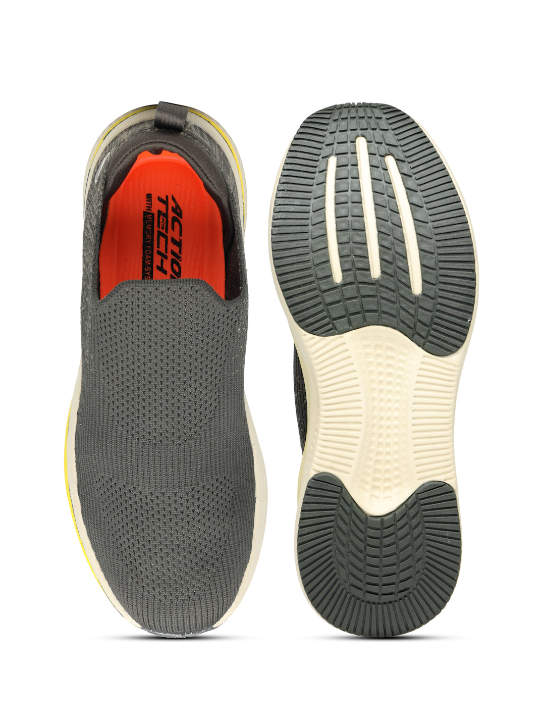 Action Athleo WALKER-1007 Breathable Flexible Lightweight Comfortable Slip-On Sports Walking Shoes For Men
