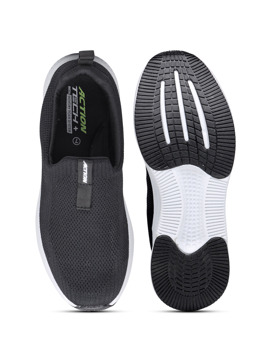 Action Athleo WALKER-155 Breathable Flexible Lightweight Comfortable Slip-On Sports Walking Shoes For Men