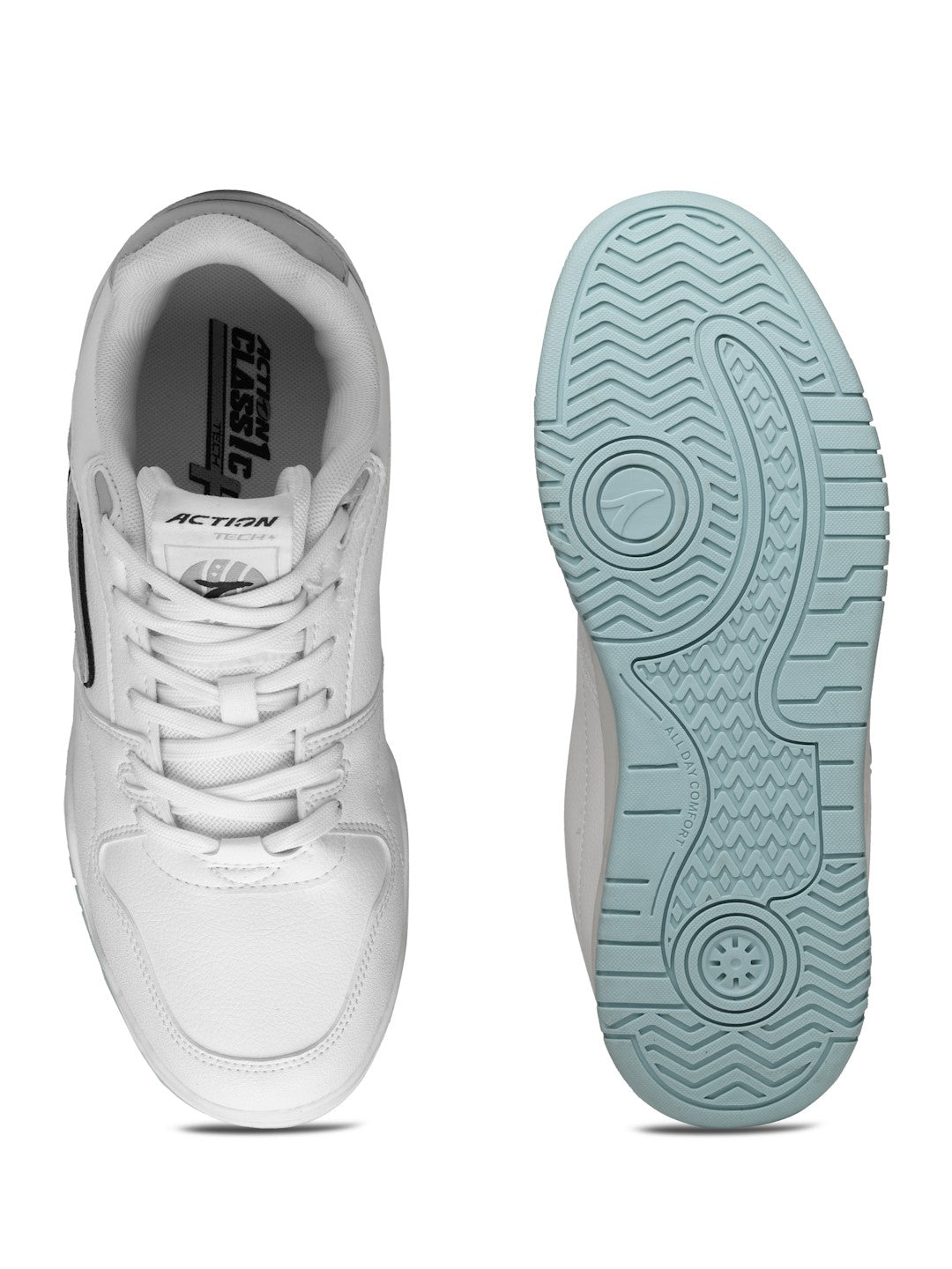 Action SNKR 2001 Men's Lace-Up Casual Sneakers