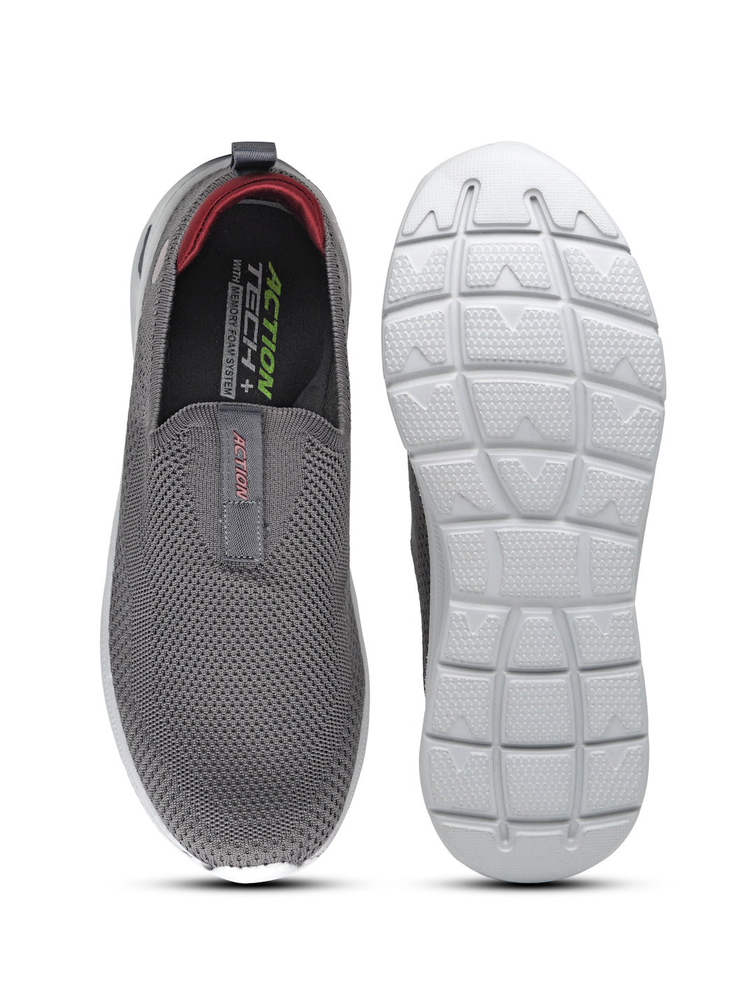 Action Athleo WALKER-154 Breathable Flexible Lightweight Comfortable Slip-On Sports Walking Shoes For Men