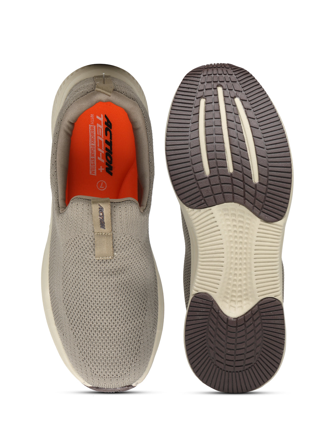 Action Athleo WALKER-155 Breathable Flexible Lightweight Comfortable Slip-On Sports Walking Shoes For Men