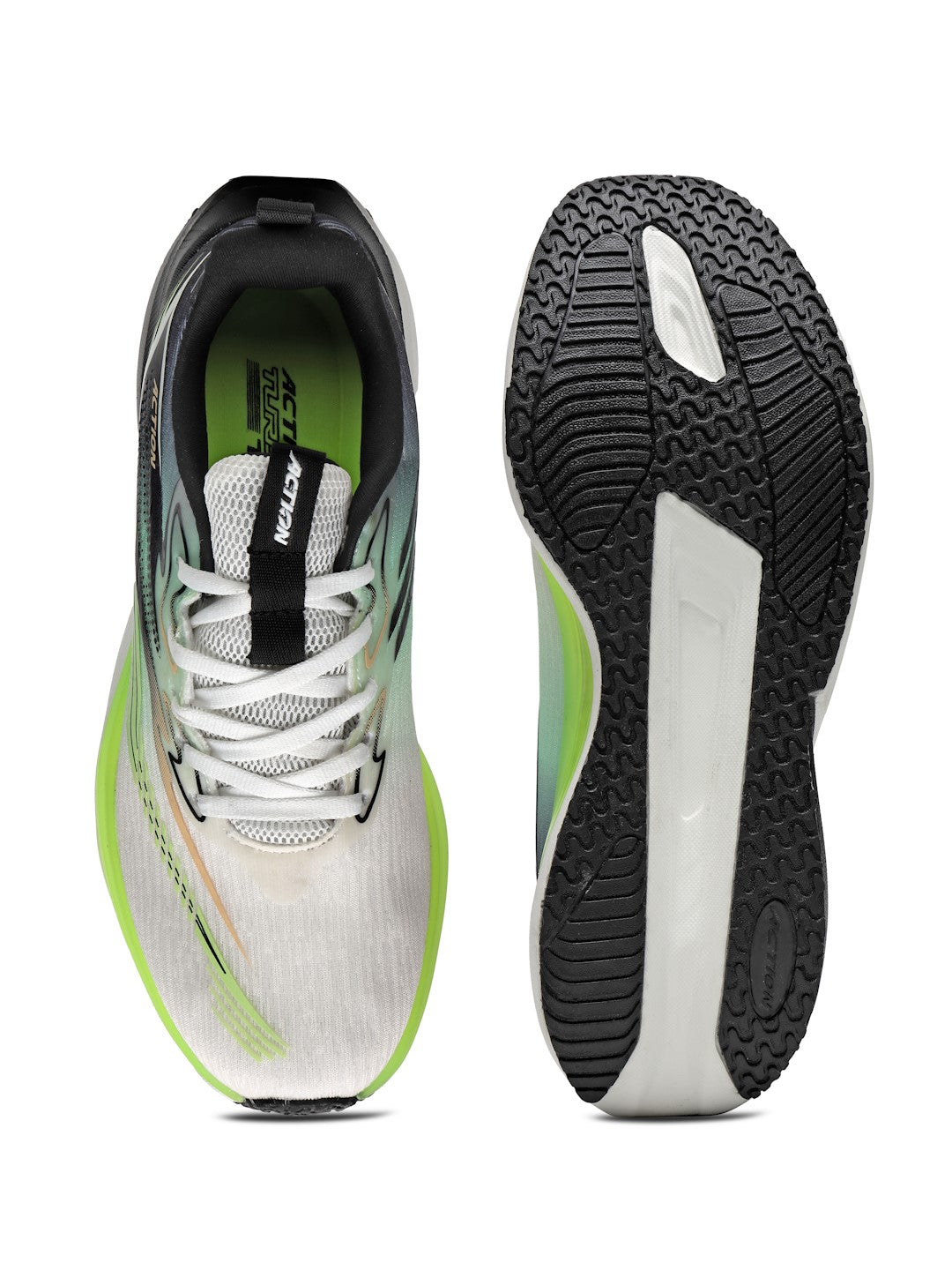 Action Athleo TURBO-2401 Men's Lace-Up Sports Running Shoes