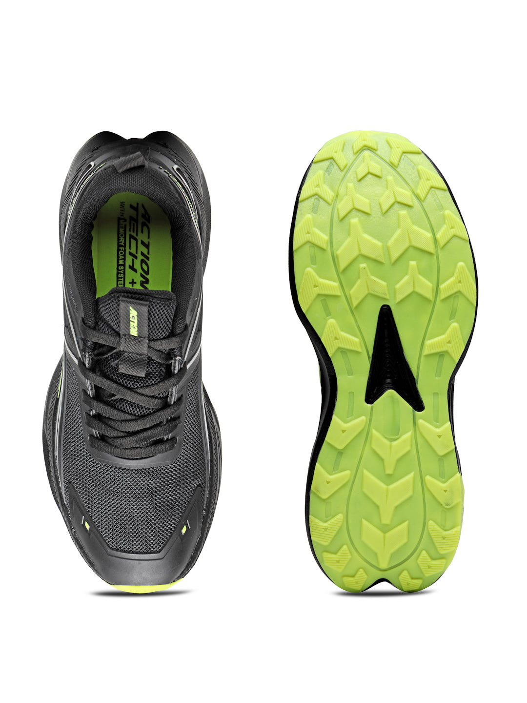 Action Athleo NITRO-2203 Men's Lace-Up Sports Running Shoes