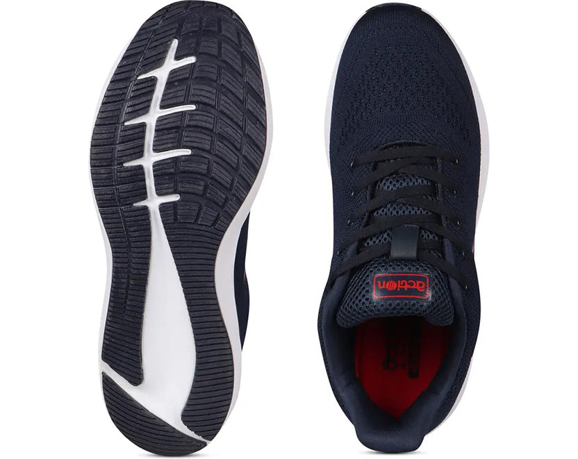 Action Athleo ATG-496 Men's Lace-Up Sports Running Shoes