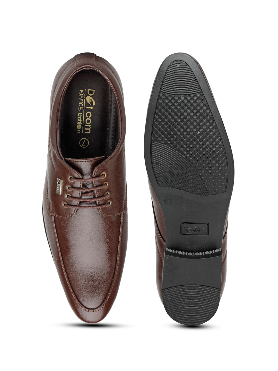 Action OFFICE-252 Men's Lace-Up Formal Derby