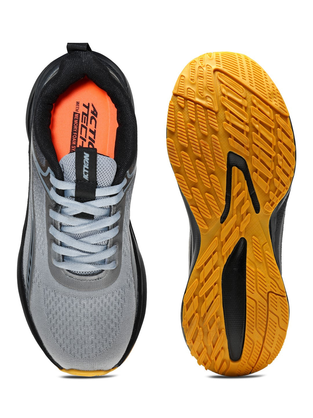 Action Athleo NITRO-1002 Men's Lace-Up Sports Running Shoes