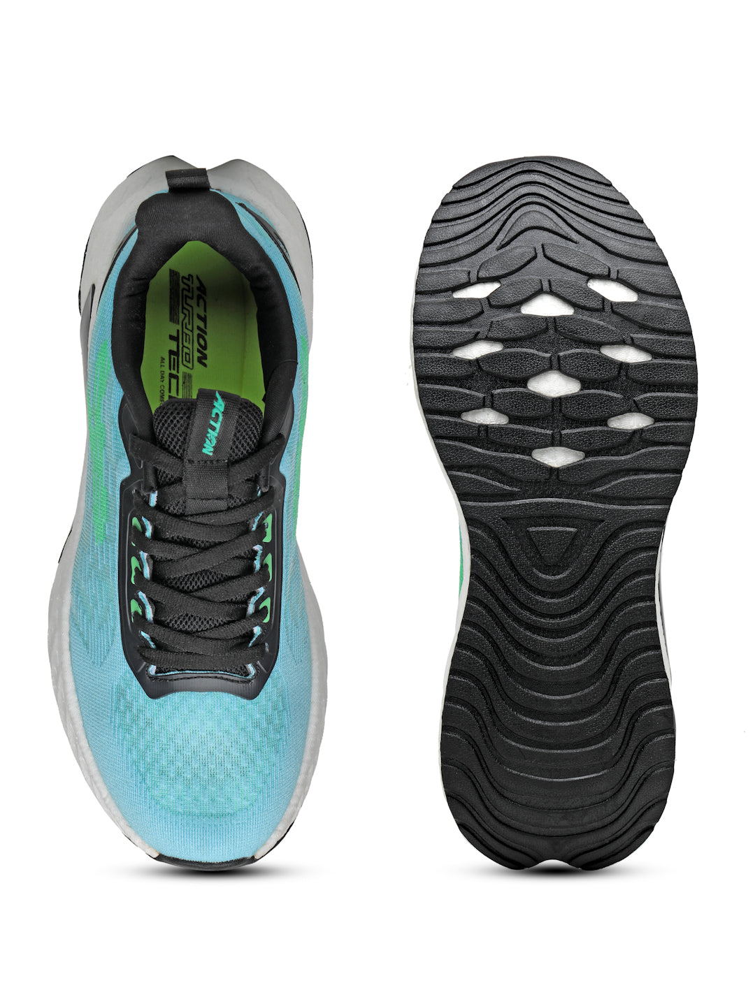 Action Athleo TURBO-501 Men's Lace-Up Sports Running Shoes
