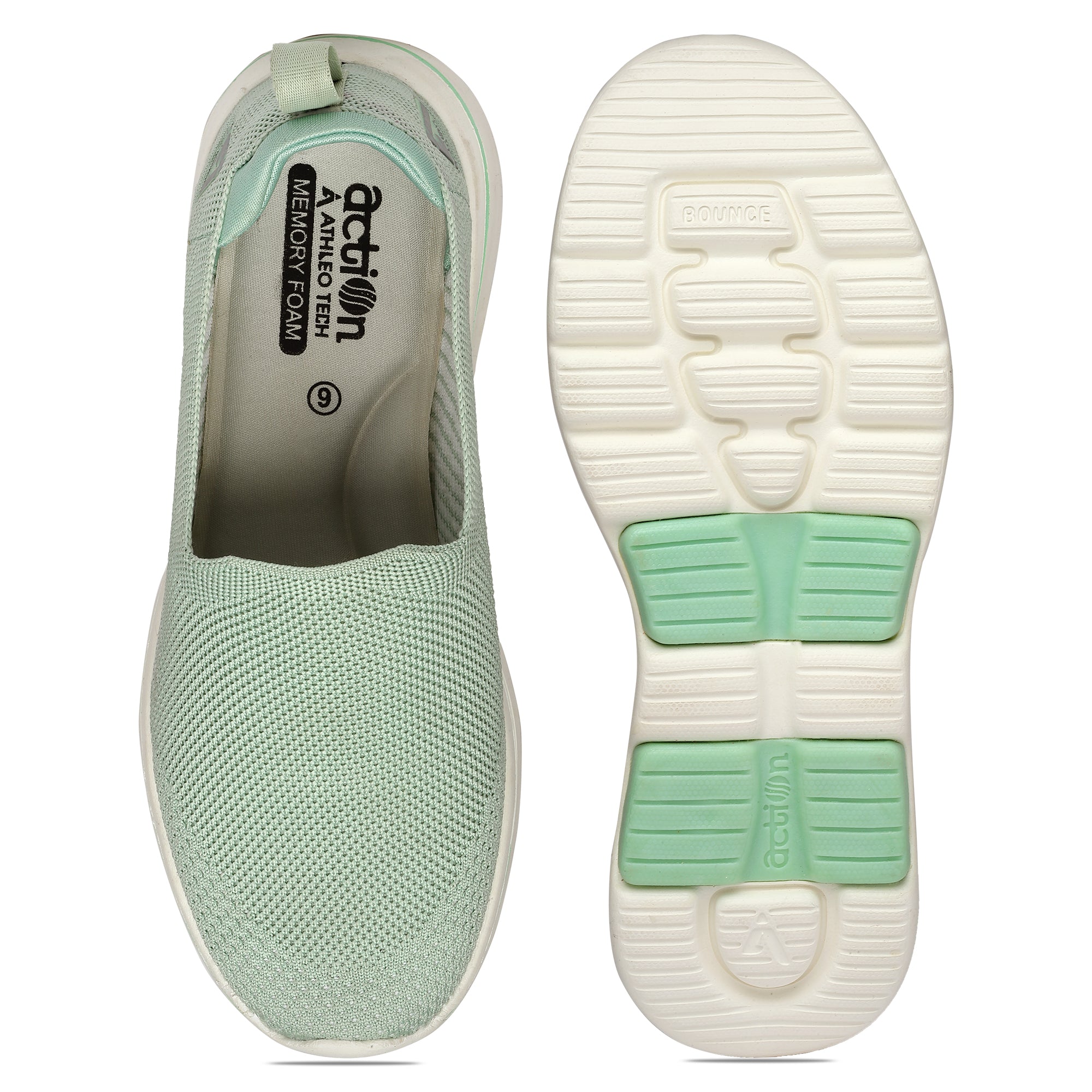 Action Athleo ATL-809 Women's Slip-On Sports Running Shoes