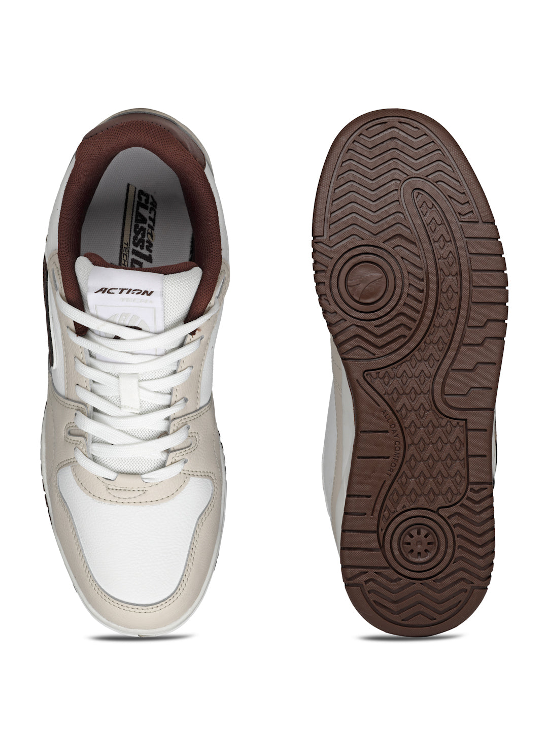 Action SNKR 2001 Men's Lace-Up Casual Sneakers