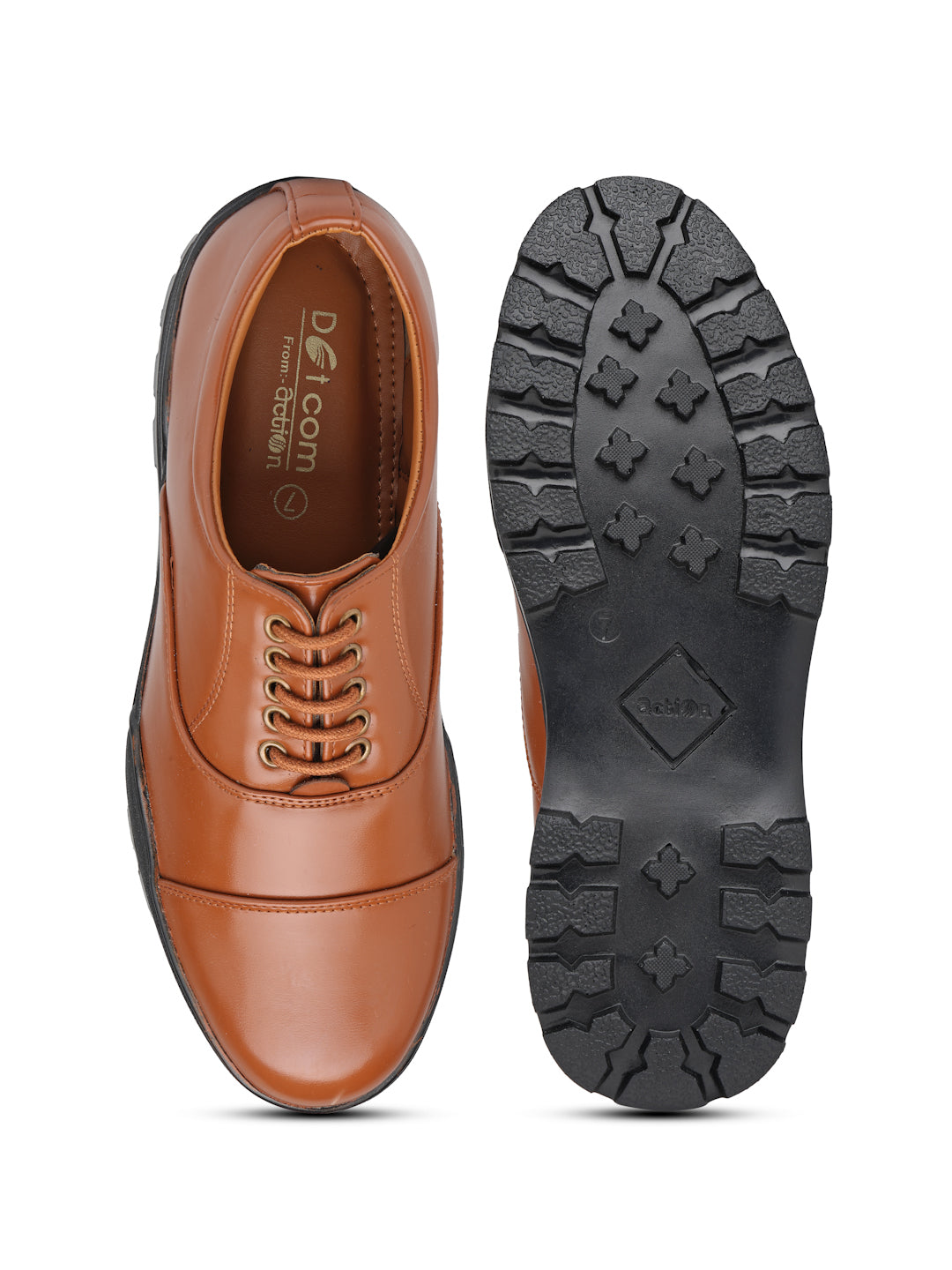 Action PLC-01 Men's Lace-Up Formal Derby