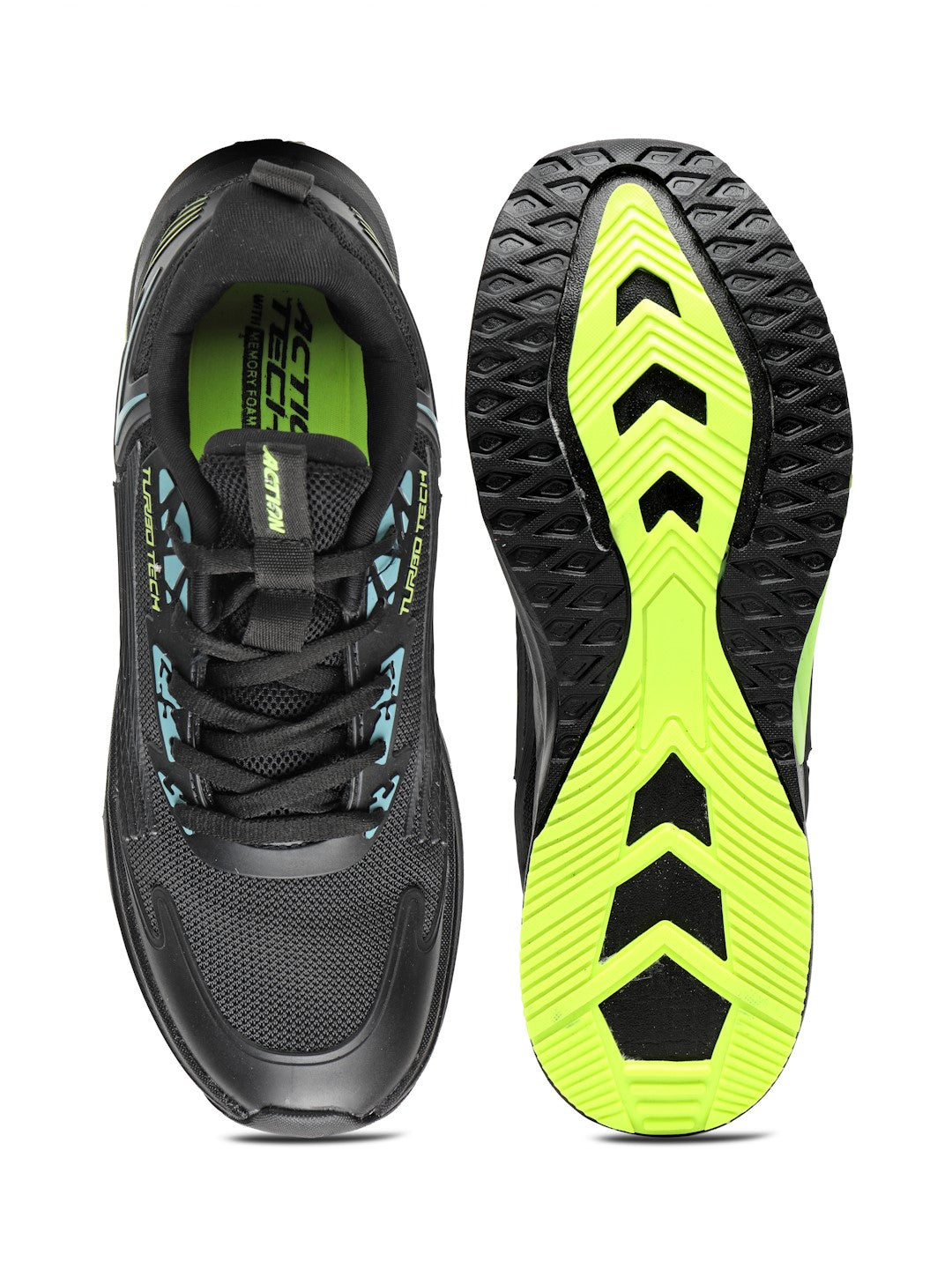 Action Athleo NITRO-804 Men's Lace-Up Sports Running Shoes