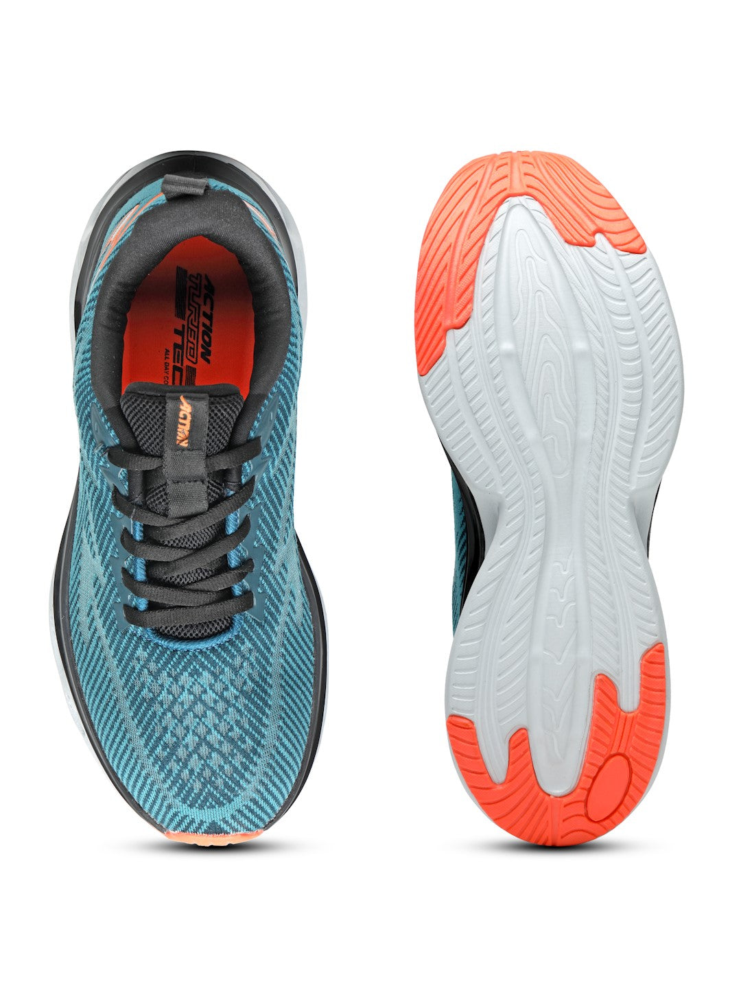 Action Athleo TURBO-1104 Men's Lace-Up Sports Running Shoes