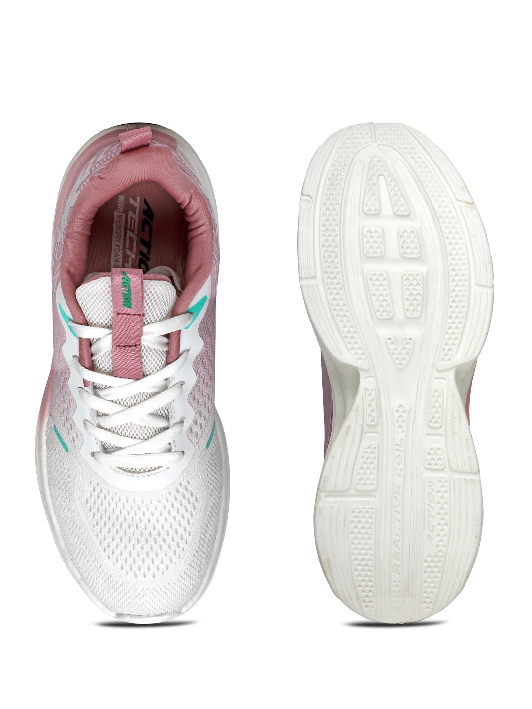 Action Athleo KIA-212 Women's Lace-Up Sports Running Shoes