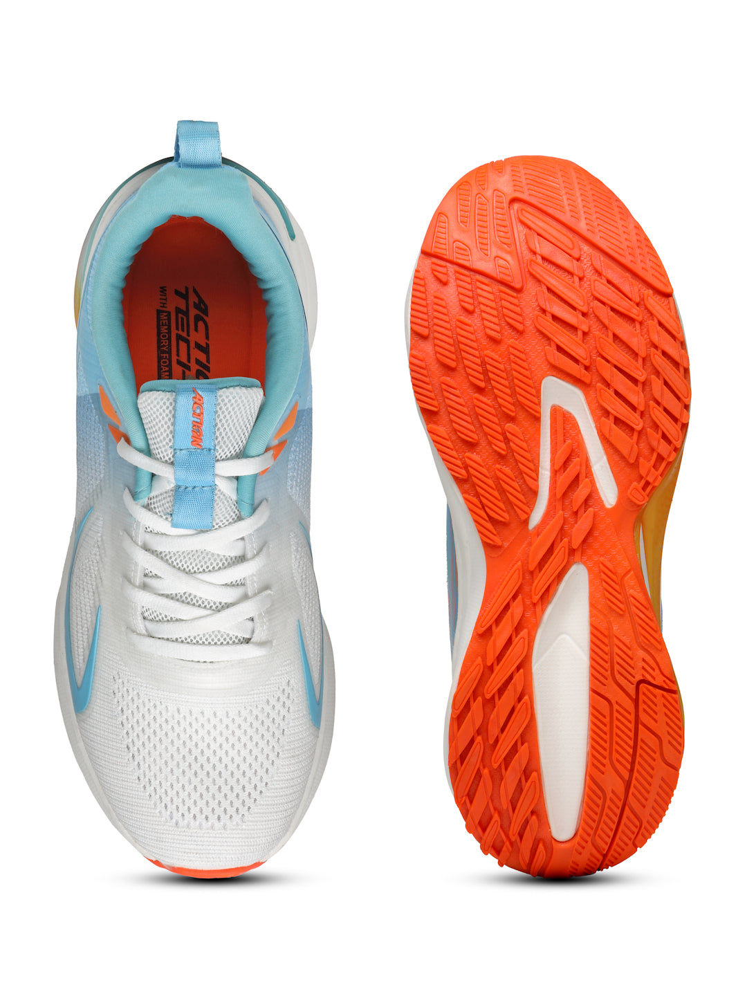 Action Athleo NITRO-1004 Men's Lace-Up Sports Running Shoes