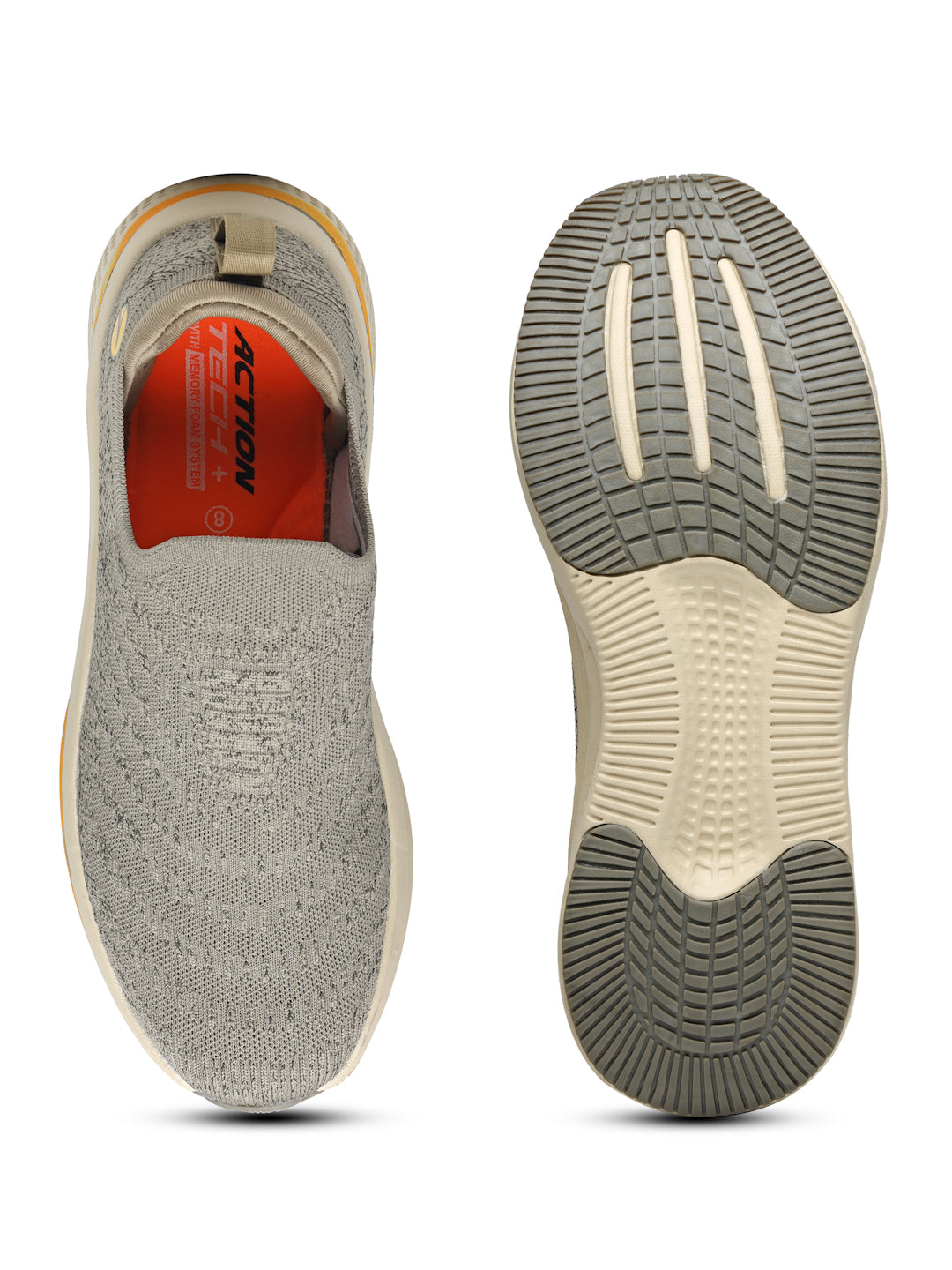 Action Athleo WALKER-1003 Men's Slip-On Sports Walking Shoe