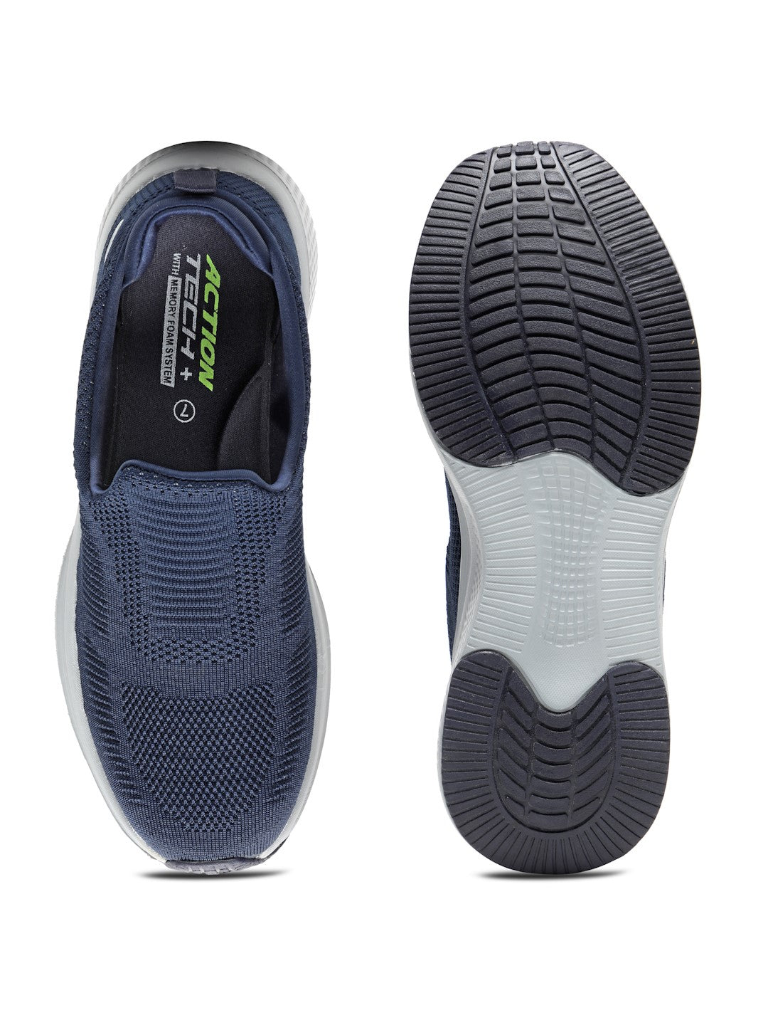 Action Athleo WALKER-152 Men's Slip-On Sports Walking Shoe