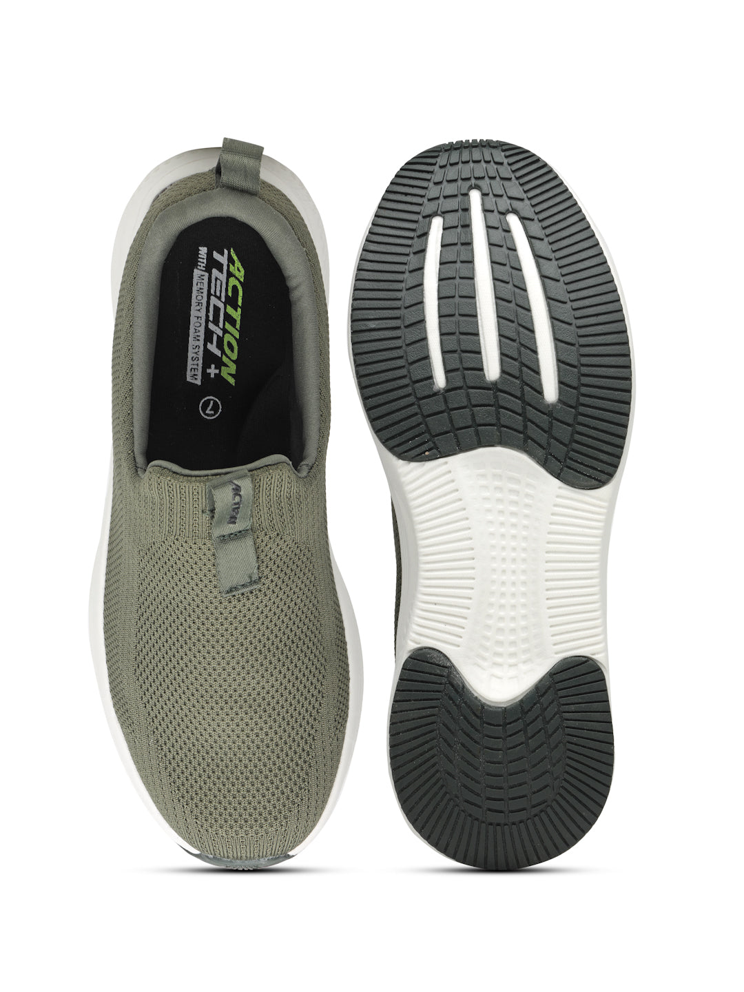 Action Athleo WALKER-155 Breathable Flexible Lightweight Comfortable Slip-On Sports Walking Shoes For Men