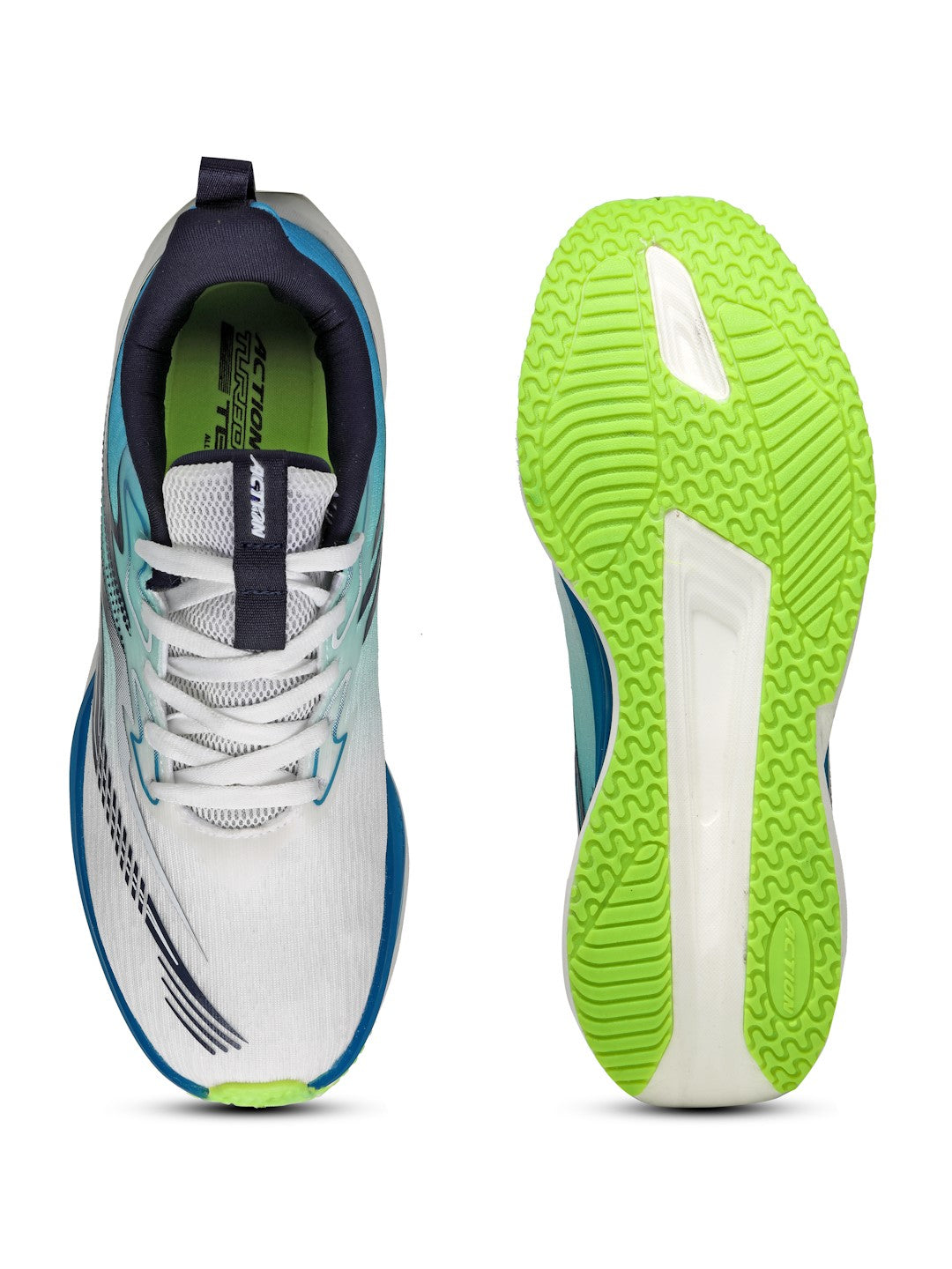 Action Athleo TURBO-2401 Men's Lace-Up Sports Running Shoes