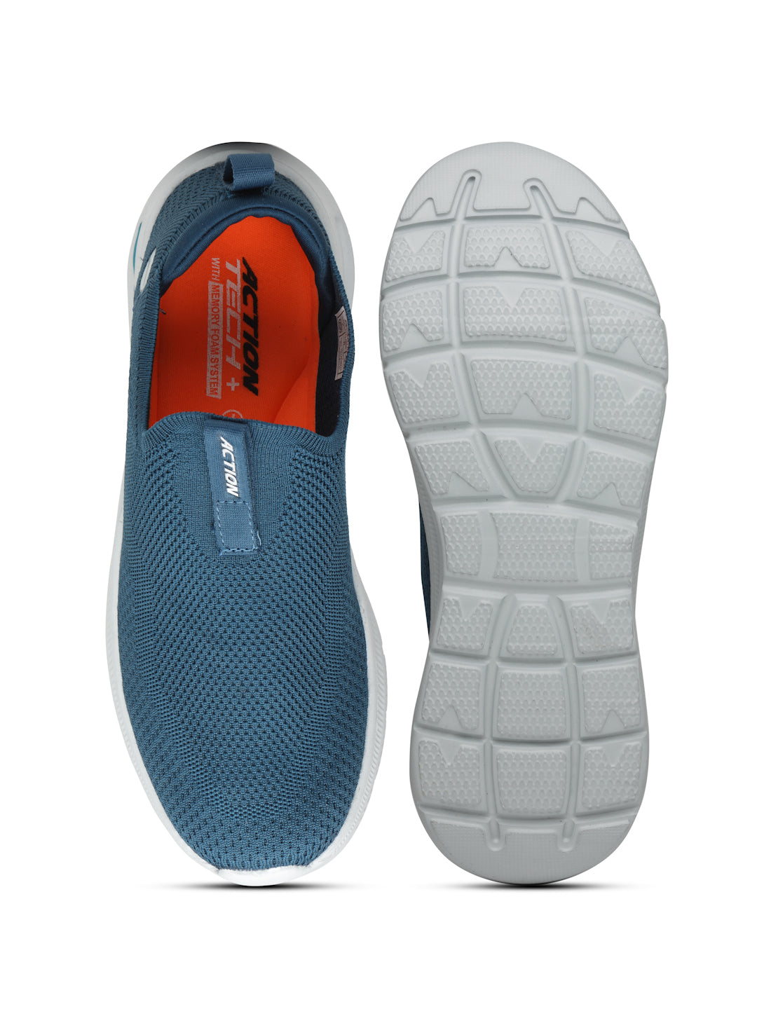 Action Athleo WALKER-154 Breathable Flexible Lightweight Comfortable Slip-On Sports Walking Shoes For Men
