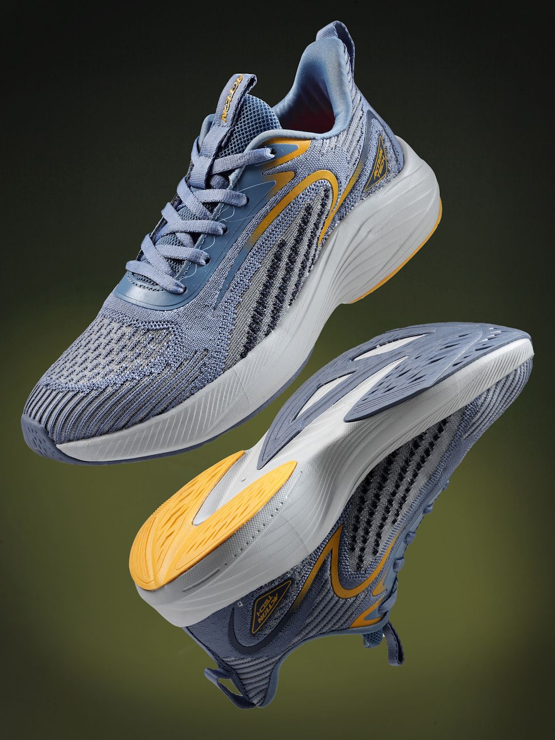 Action BULLET-233-BLACK Men Sports Shoes