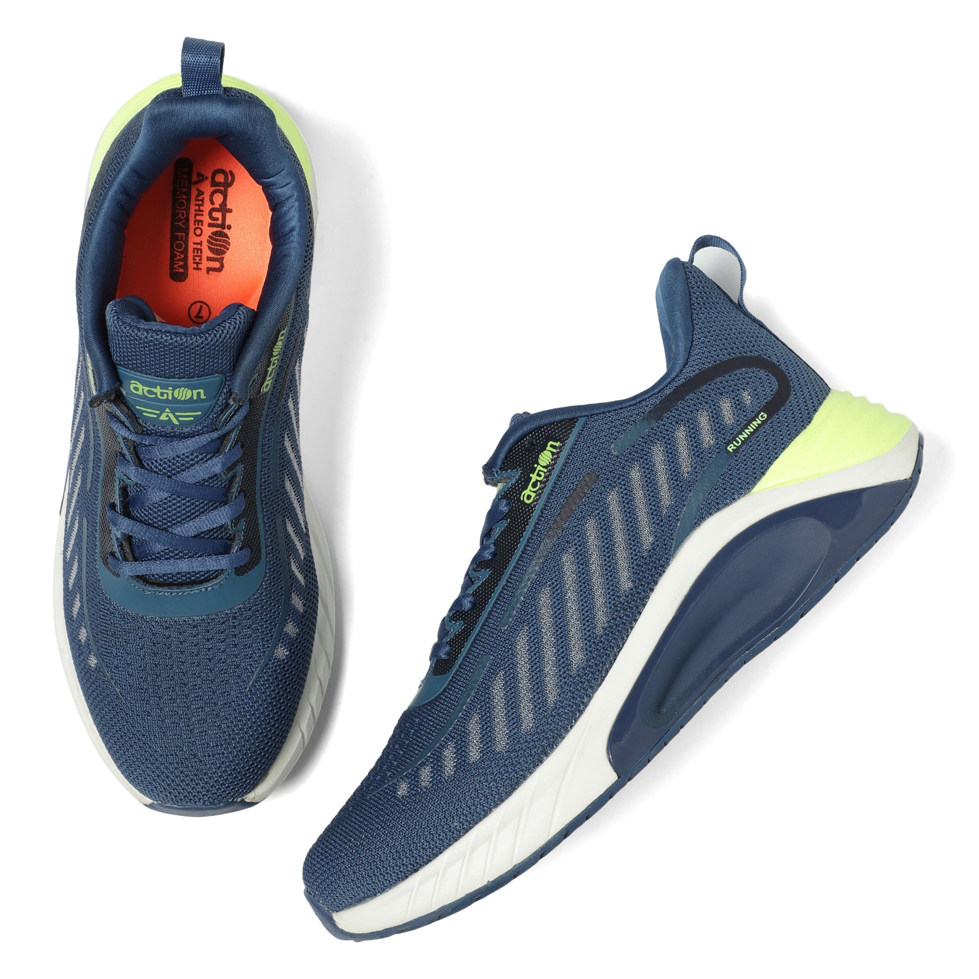 Action ATG-602-BLACK Men Sports Shoes