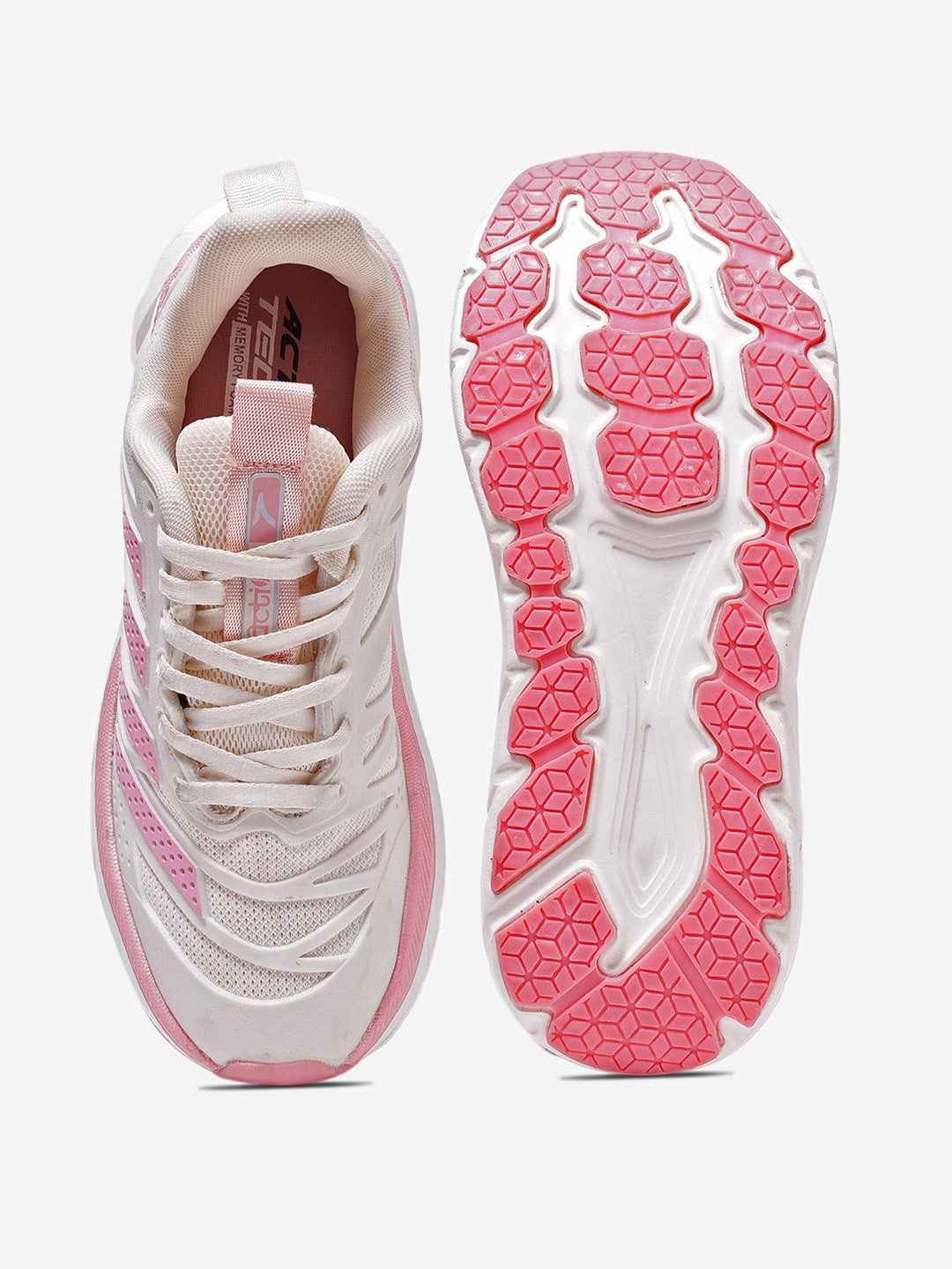 Action Athleo KIA-206 Women's Lace-Up Sports Running Shoes