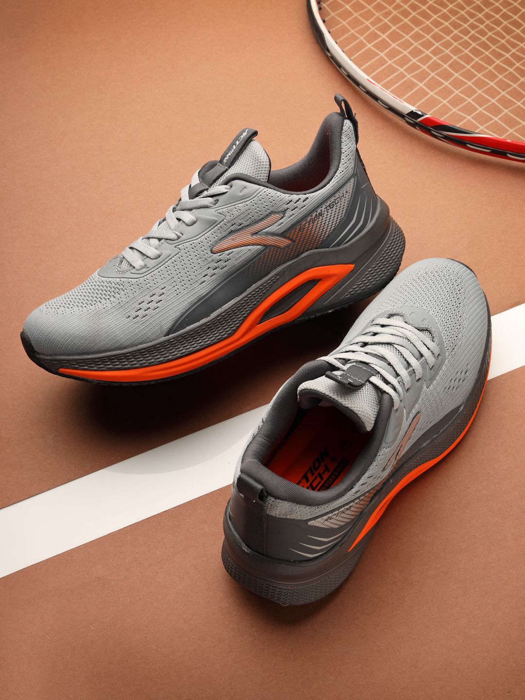 Action NITRO-3001-BLACK Men Sports Shoes