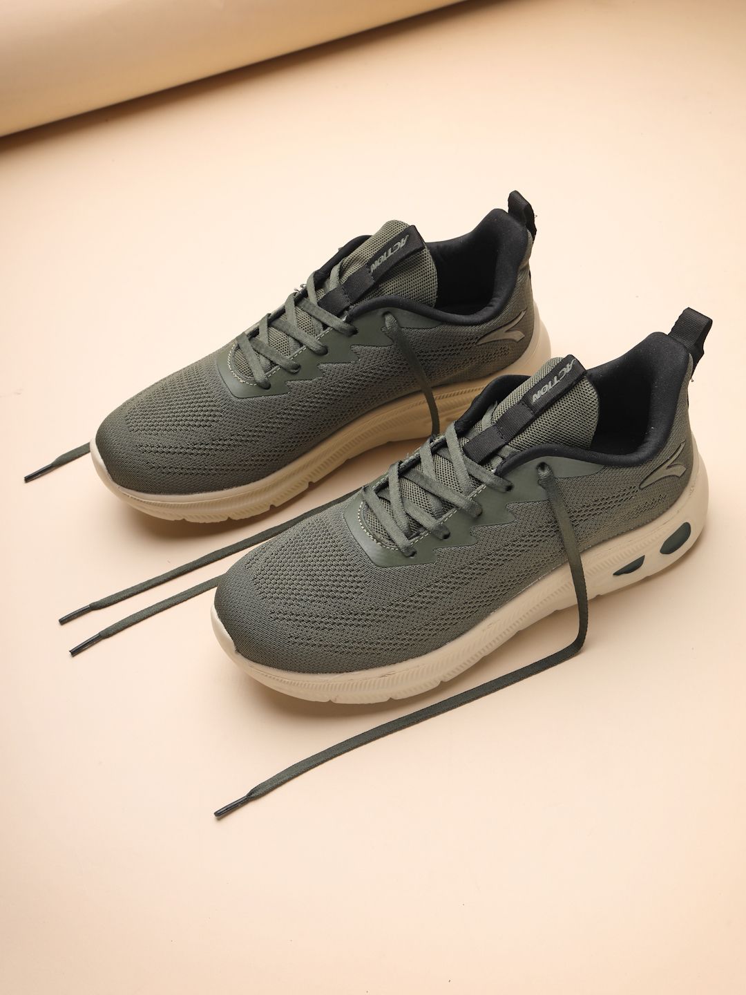 Action RUNNER-133-BLACK Men Sports Shoes