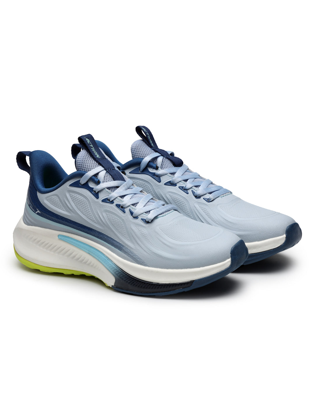 Action Athleo TURBO-2101 Men's Lace-Up Sports Running Shoes