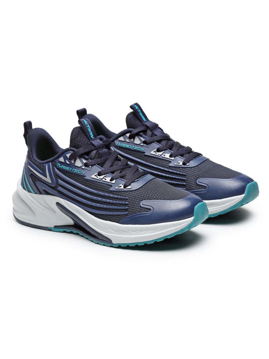Action Athleo NITRO-804 Men's Lace-Up Sports Running Shoes