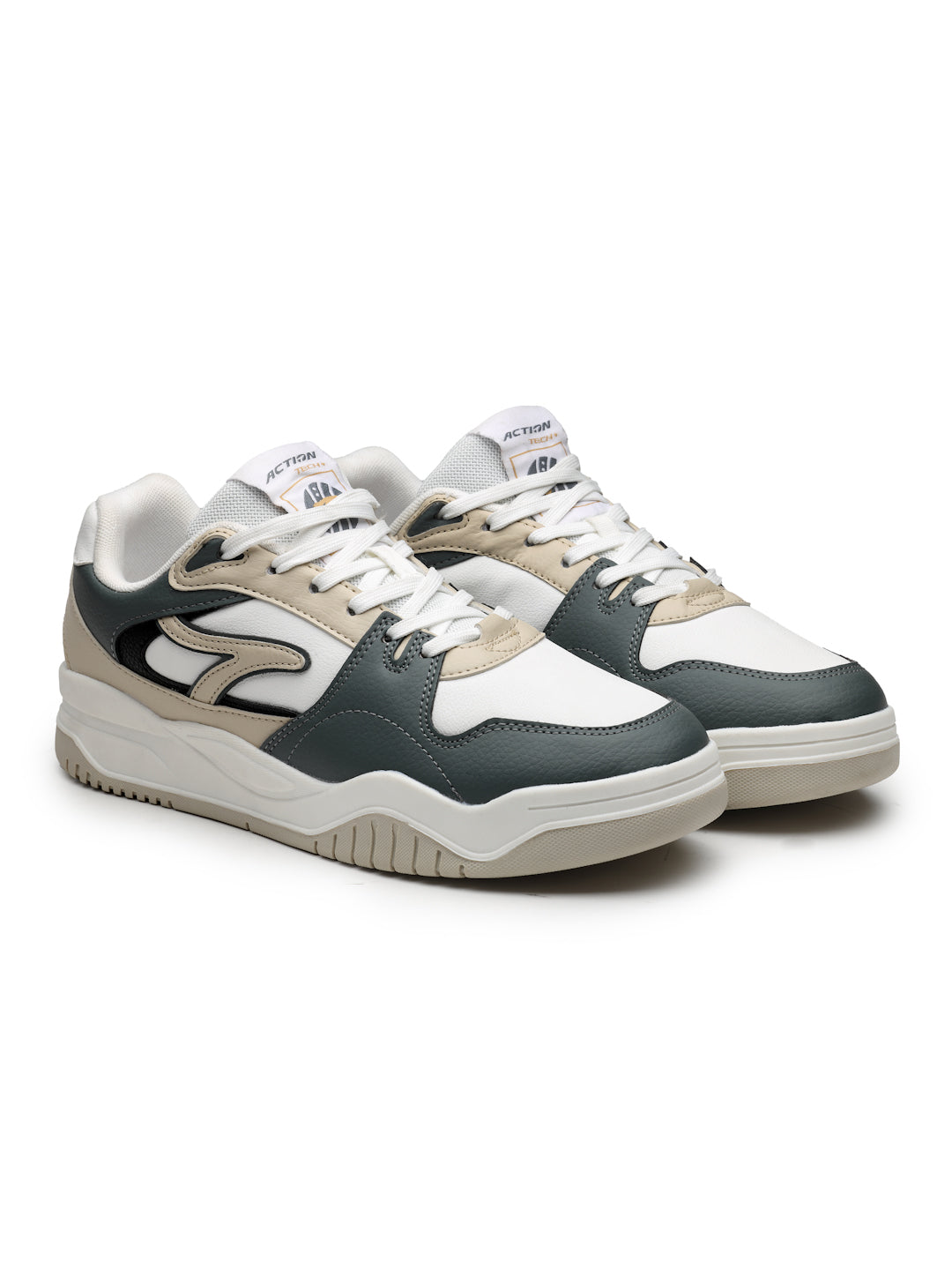 Action SNKR 2001 Men's Lace-Up Casual Sneakers