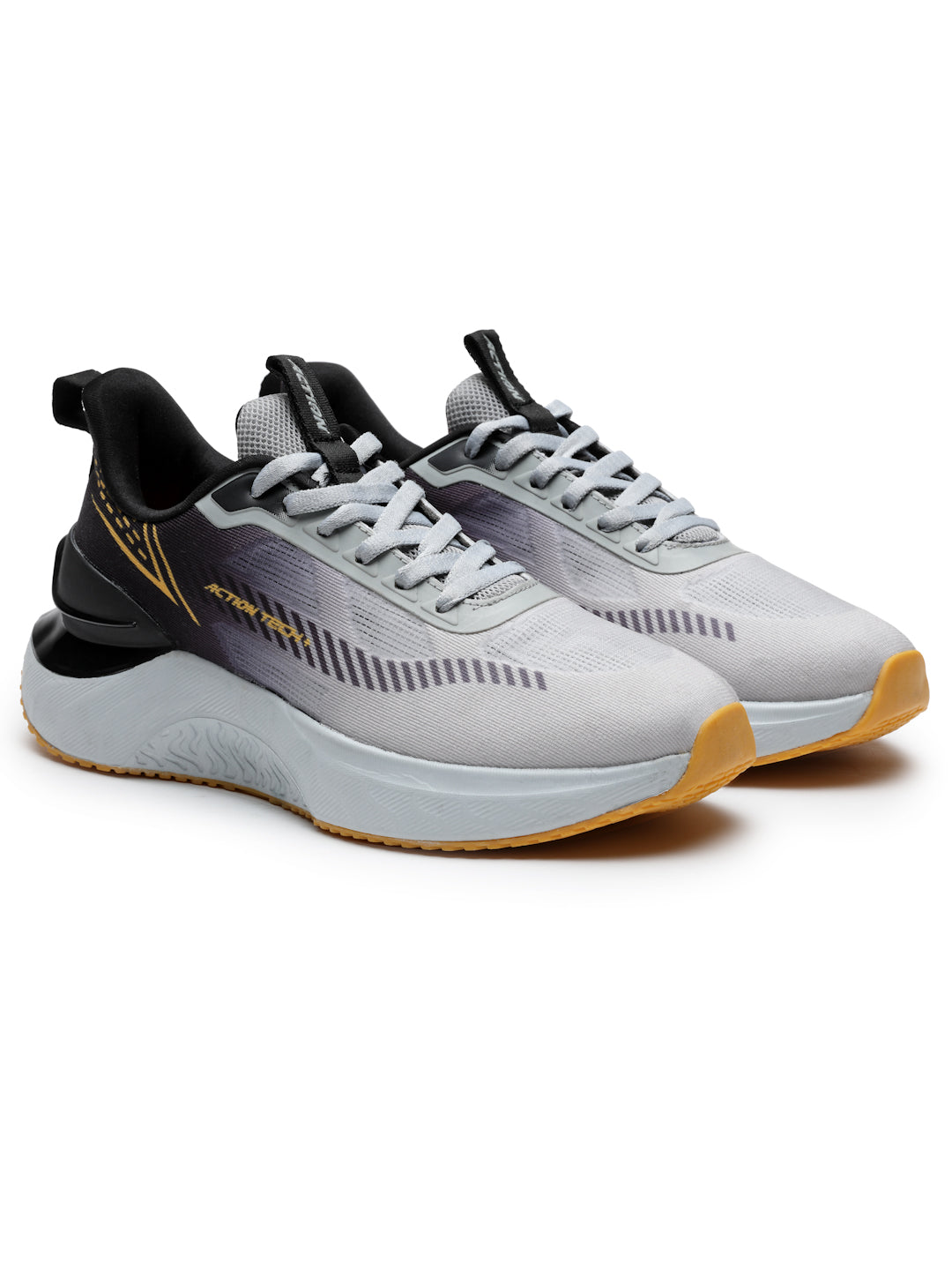 Action Athleo TURBO-1103 Men's Lace-Up Sports Running Shoes