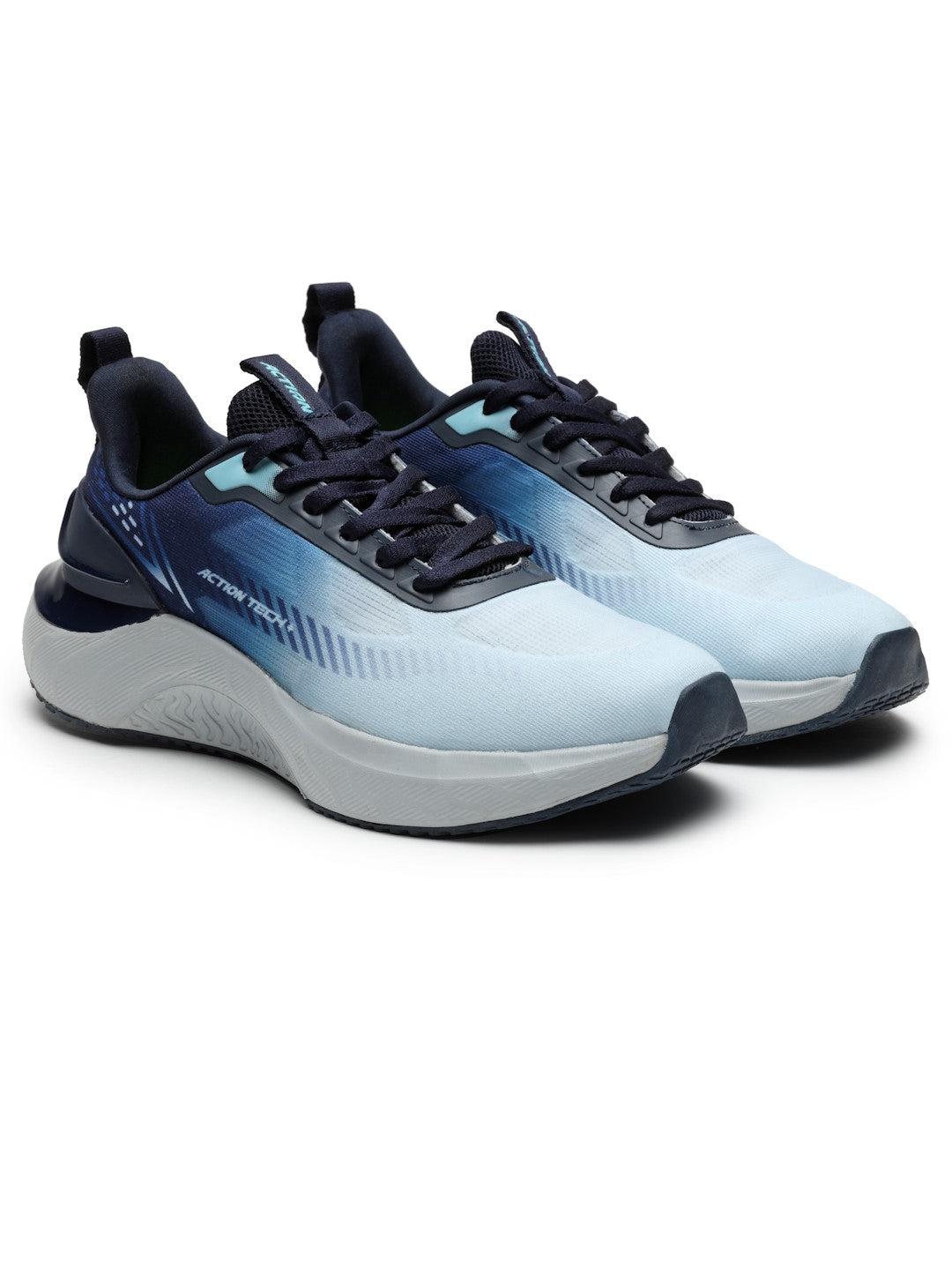 Action Athleo TURBO-1103 Men's Lace-Up Sports Running Shoes