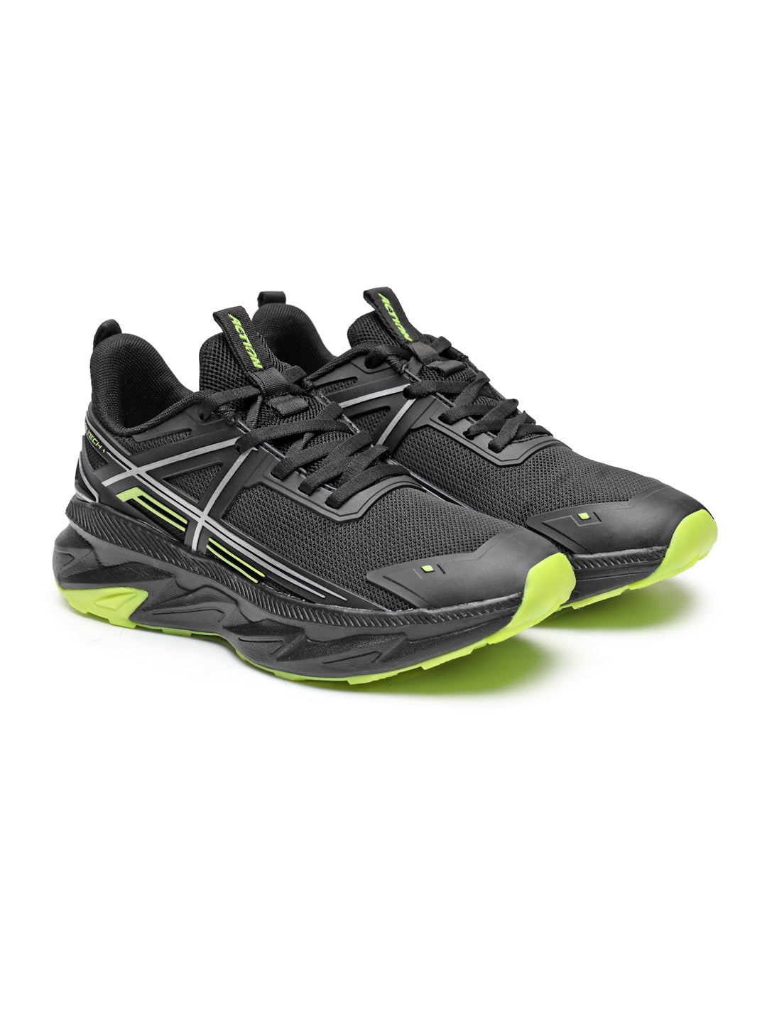 Action Athleo NITRO-2203 Men's Lace-Up Sports Running Shoes