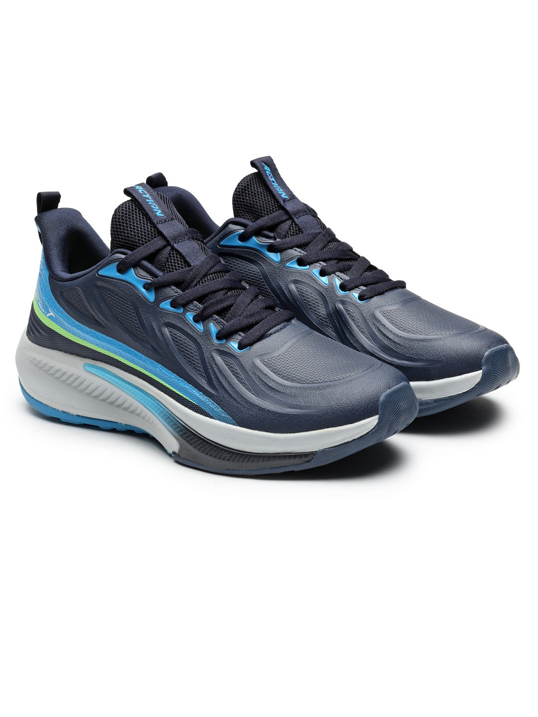 Action Athleo TURBO-2101 Men's Lace-Up Sports Running Shoes
