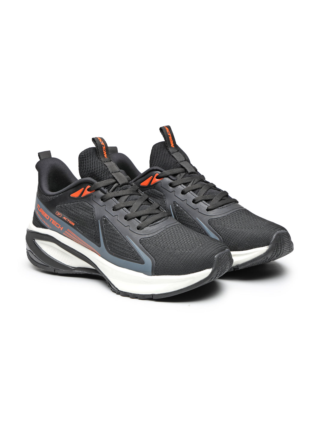 Action Athleo NITRO-1004 Men's Lace-Up Sports Running Shoes