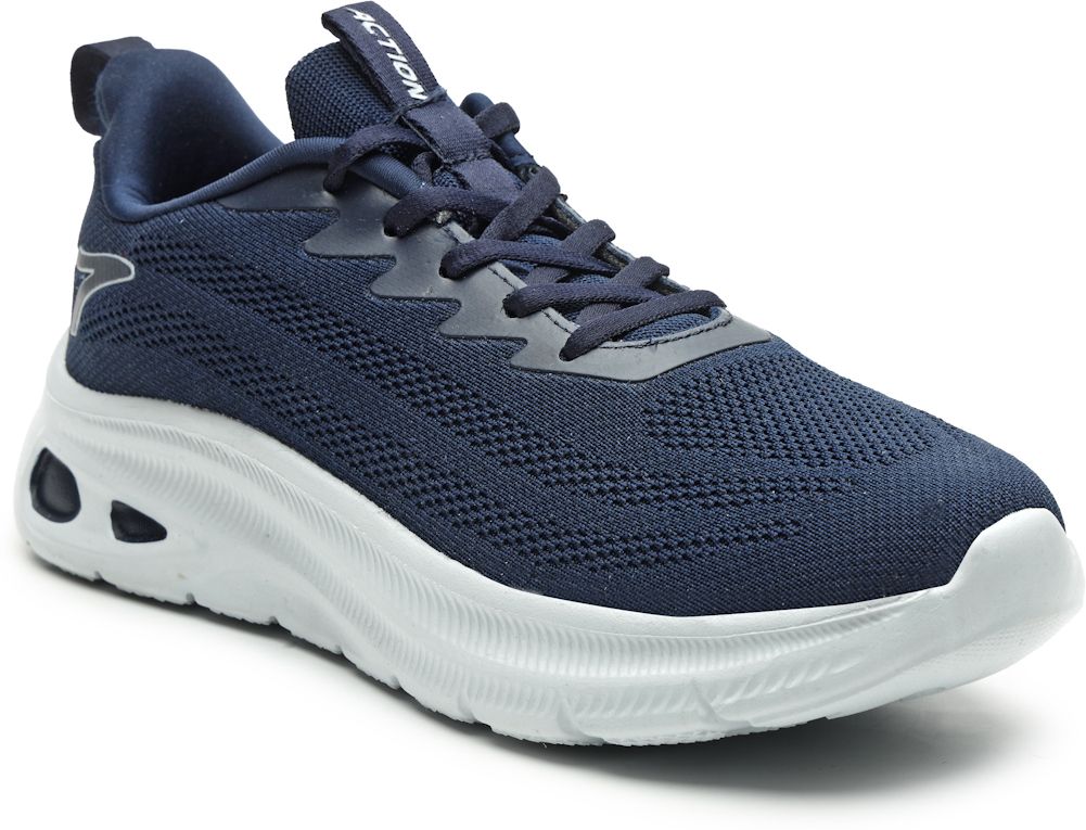 Action RUNNER-133-BLACK Men Sports Shoes