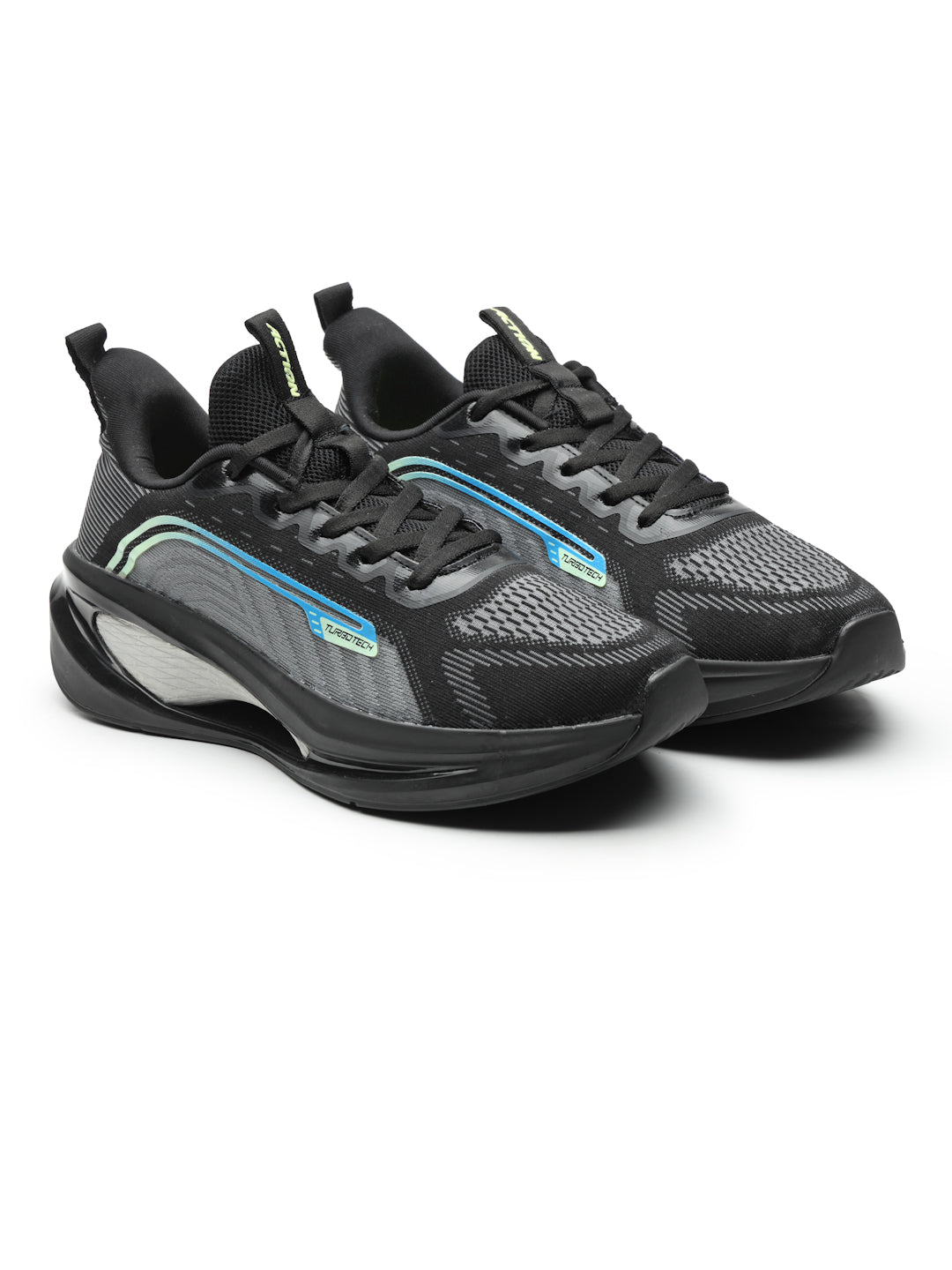 Action Athleo TURBO-401 Lightweight Comfortable Breathable Sports Running Shoes For Men