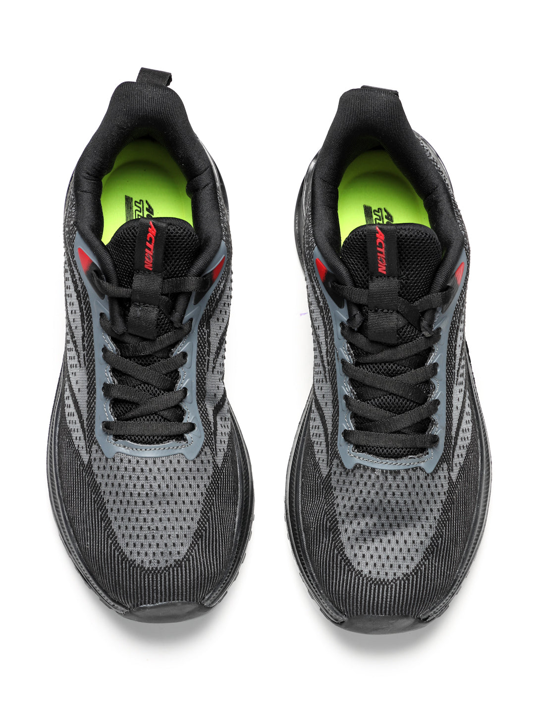 Action Athleo TURBO-1521 Men's Lace-Up Sports Running Shoes