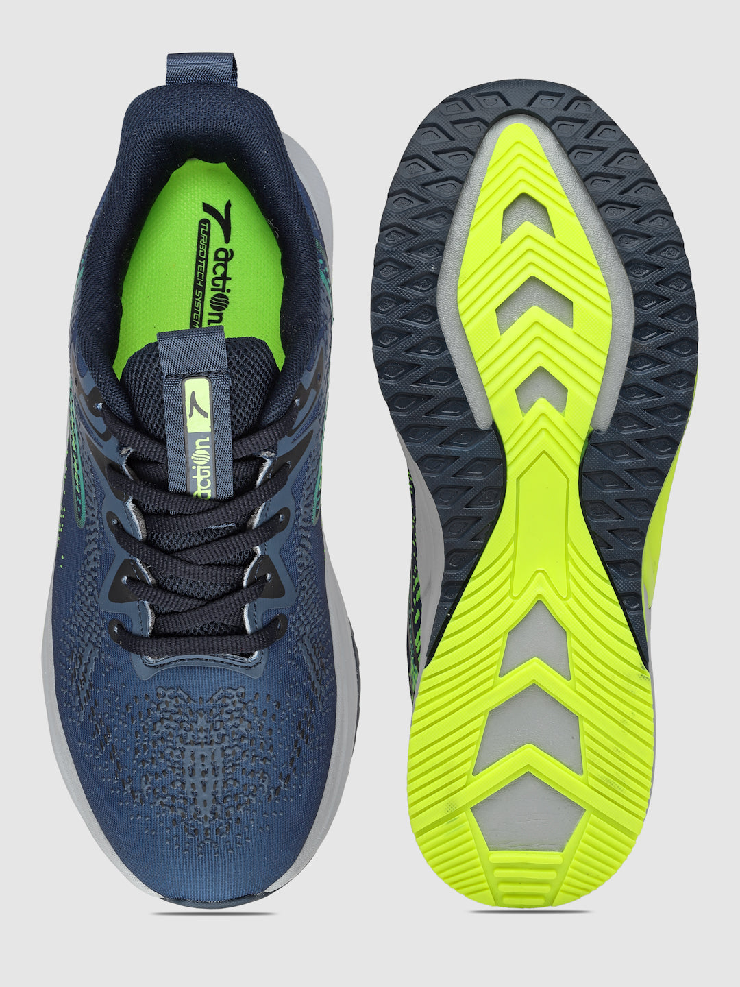 Action Athleo NITRO-821 Men's Lace-Up Sports Running Shoes