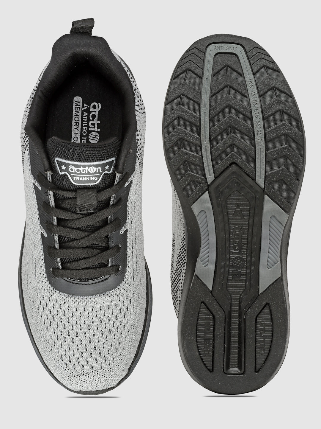 Action Athleo ATG-754 Men's Lace-Up Sports Running Shoes