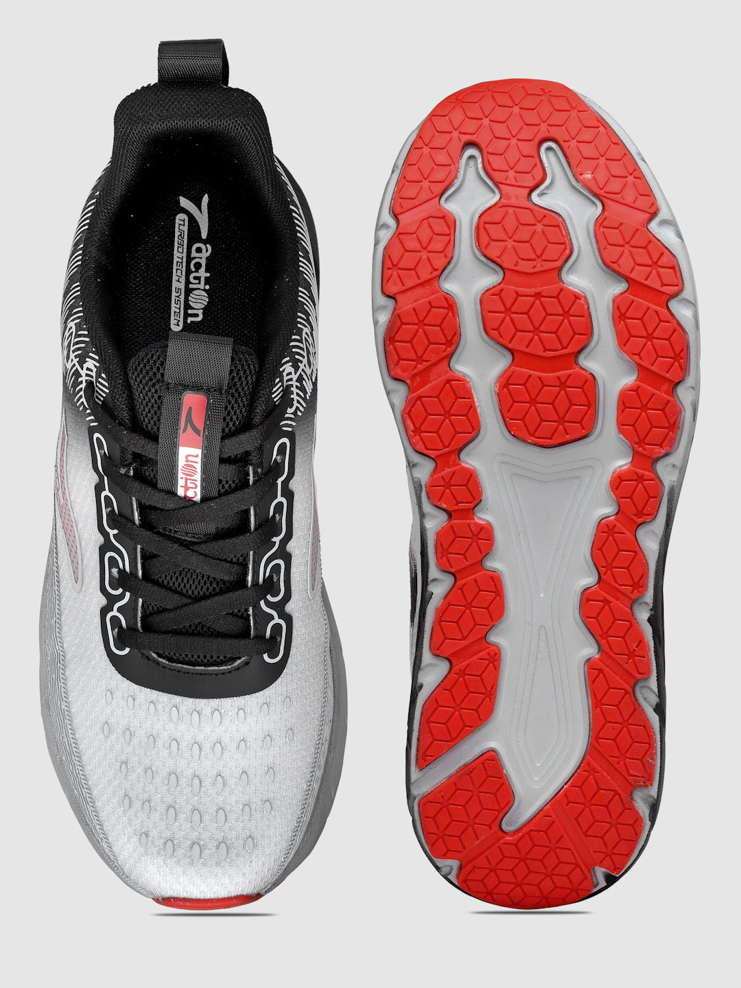 Action Athleo NITRO-508 Men's Lace-Up Sports Running Shoes