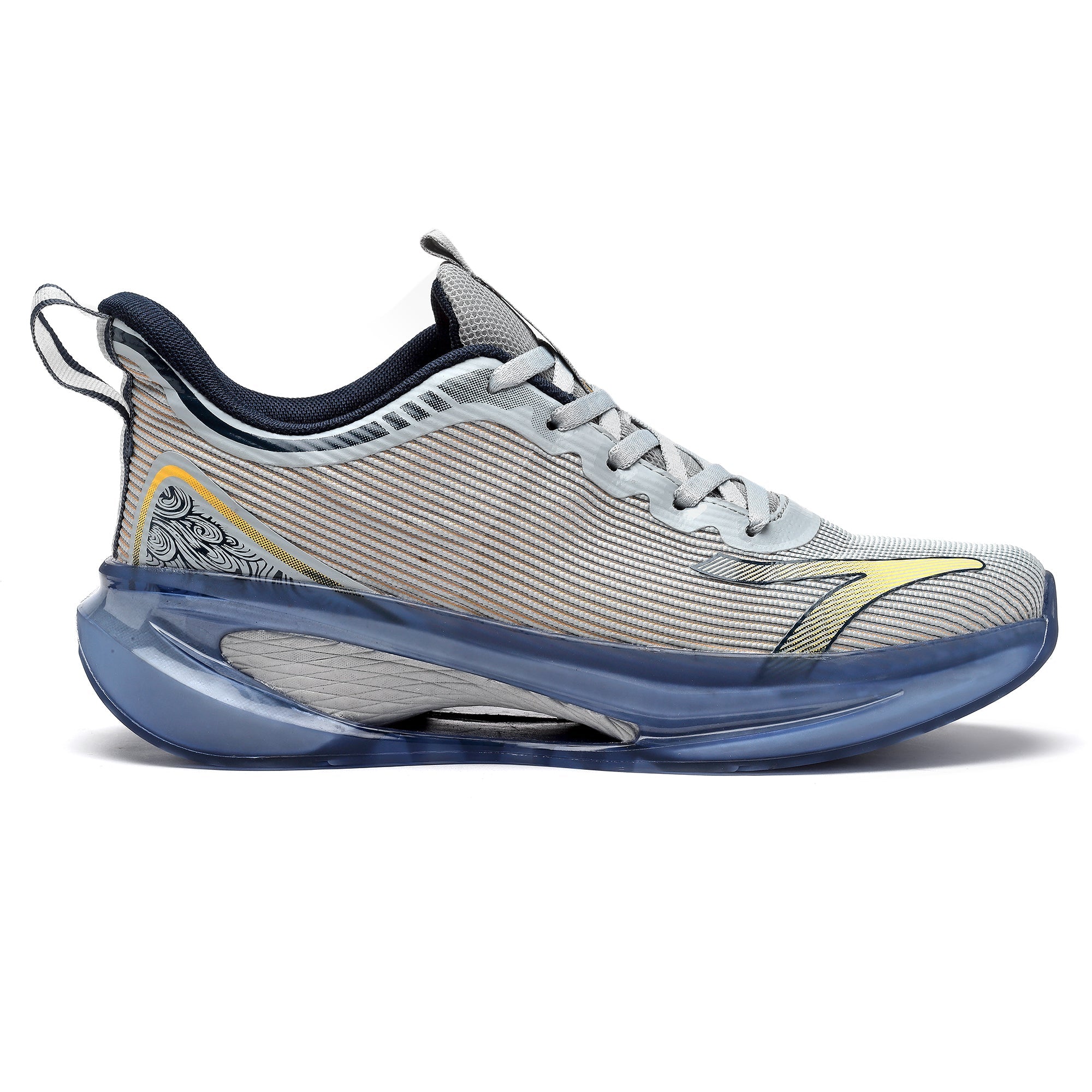 Action TURBO-422-BLACK Men Sports Shoes