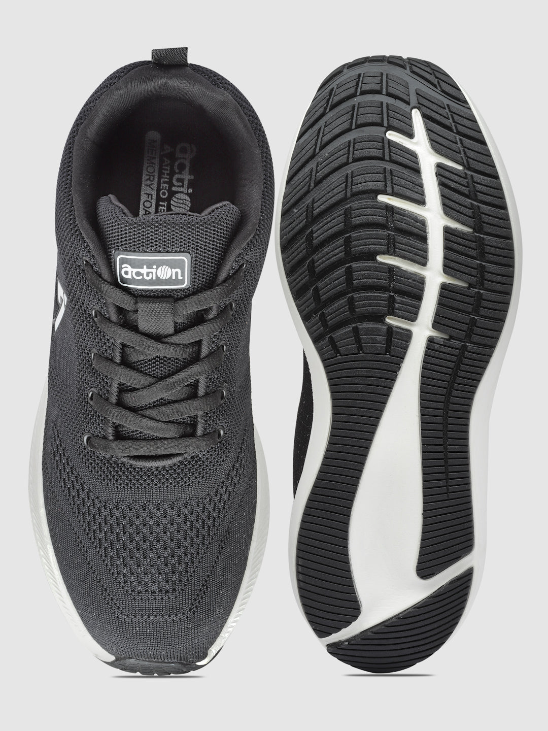 Action Athleo ATG-496 Men's Lace-Up Sports Running Shoes
