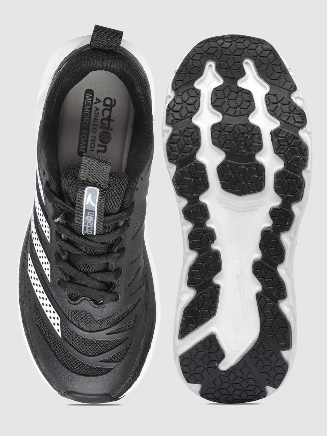 Action Athleo KIA-206 Women's Lace-Up Sports Running Shoes