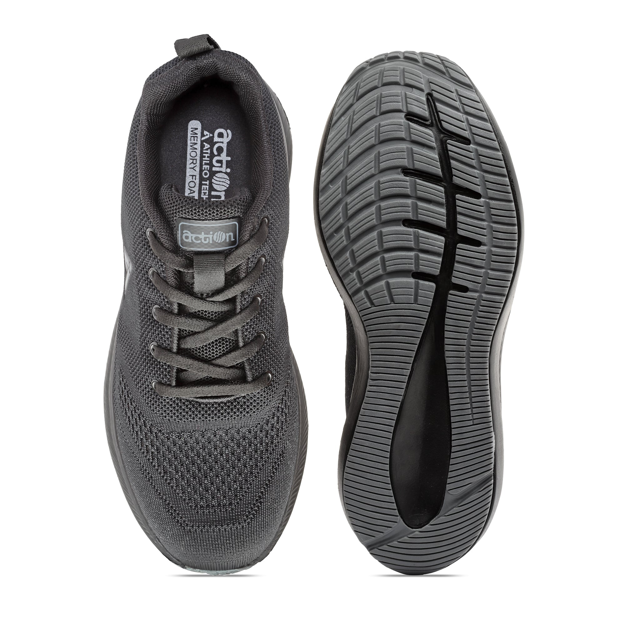 Action Athleo ATG-496 Men's Lace-Up Sports Running Shoes